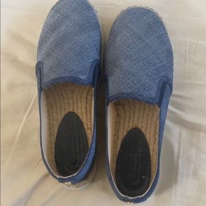 Jimmy Choo Denim Slip ons